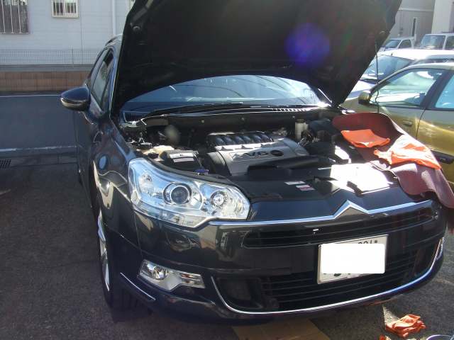 シトロエンC5のATF交換