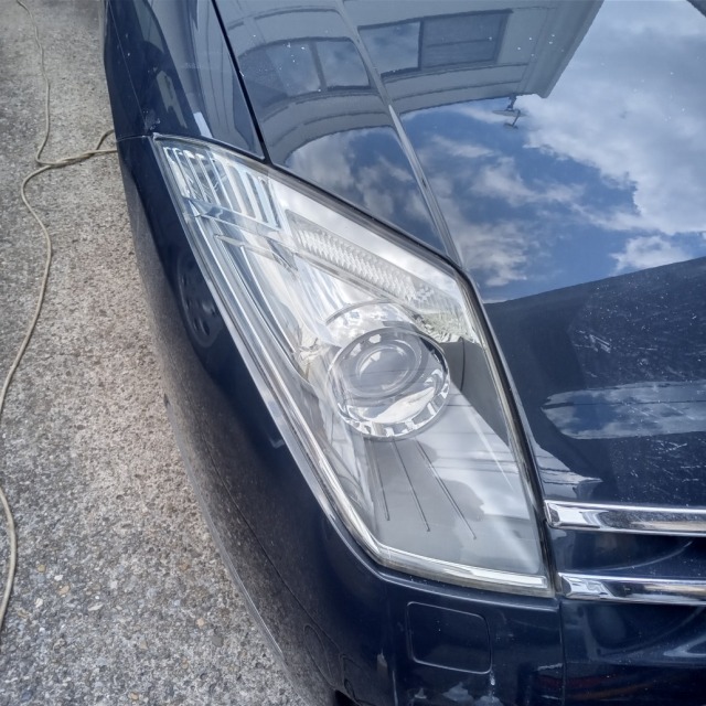 シトロエンC6のヘッドライト光軸の件