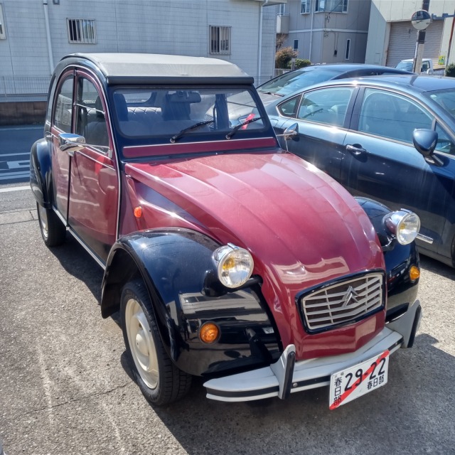 シトロエン2CV予備検査と整備